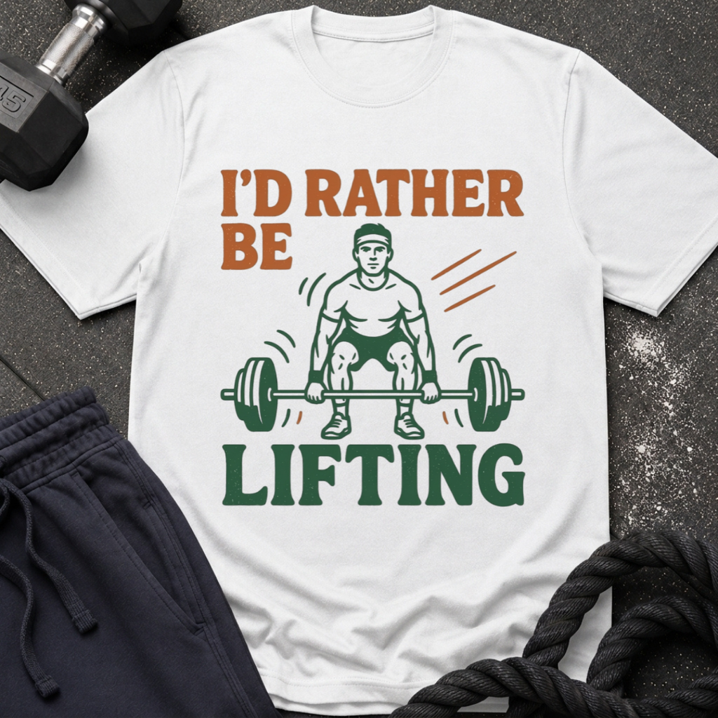 I'd Rather Be Lifting T-Shirt