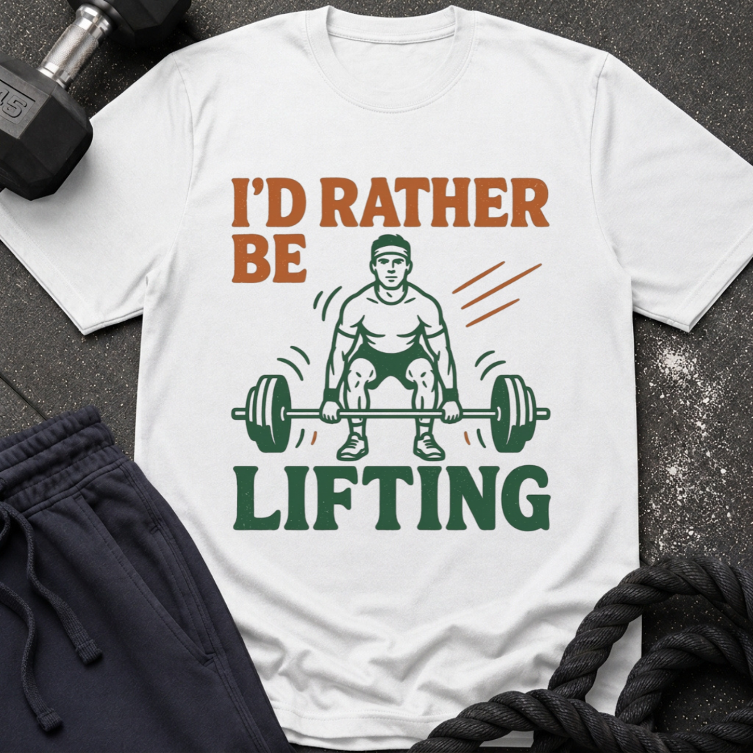 I'd Rather Be Lifting T-Shirt