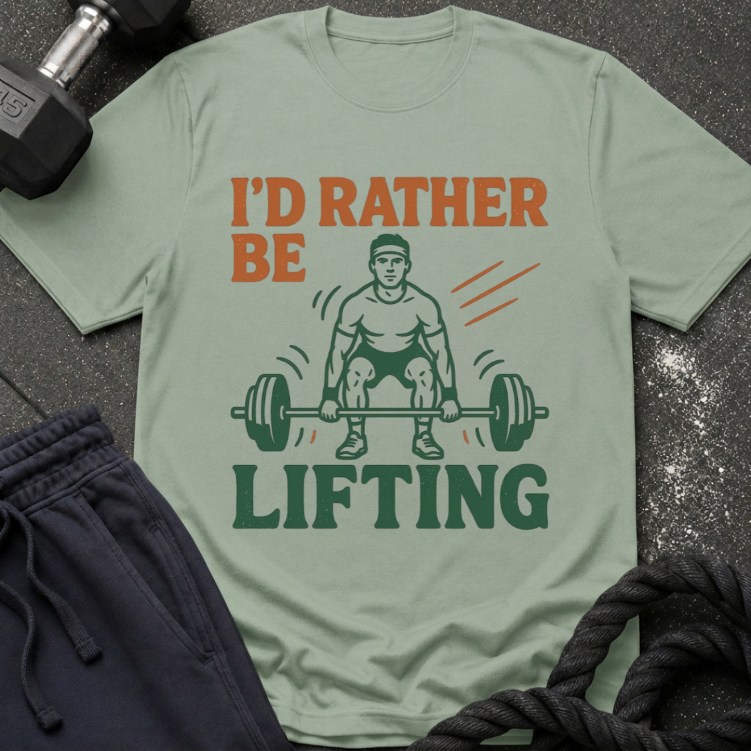 I'd Rather Be Lifting T-Shirt