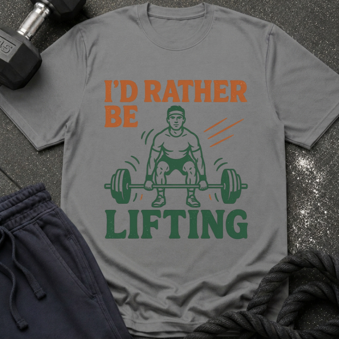 I'd Rather Be Lifting T-Shirt