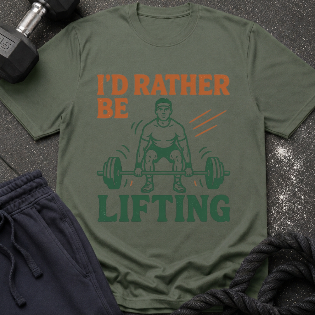 I'd Rather Be Lifting T-Shirt