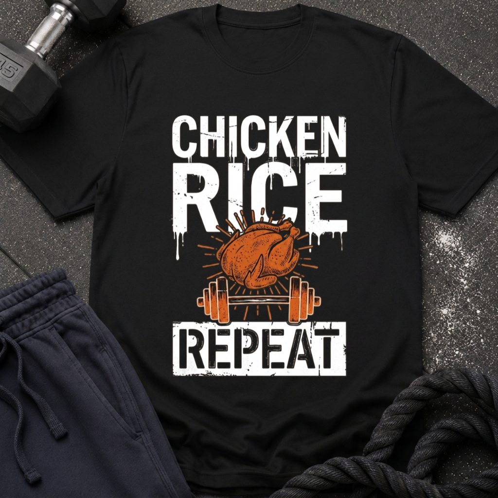 Chicken Rice Repeat T-Shirt