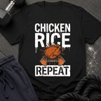 Chicken Rice Repeat T-Shirt