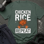 Chicken Rice Repeat T-Shirt