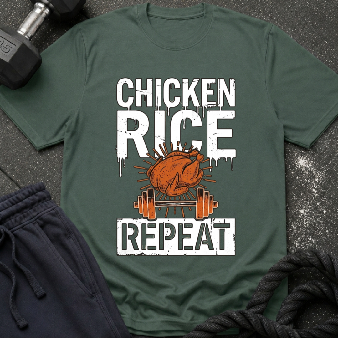 Chicken Rice Repeat T-Shirt