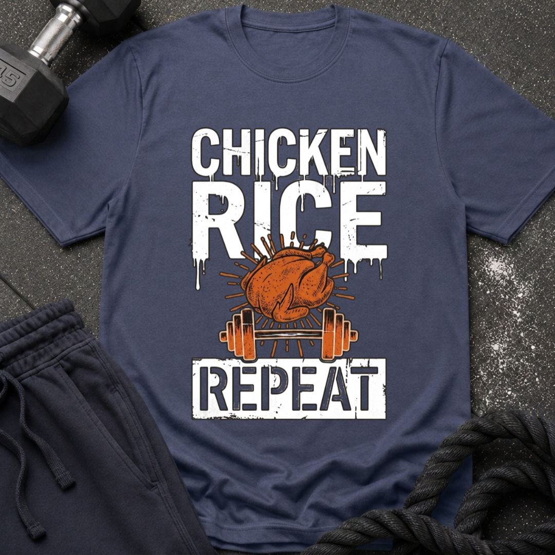 Chicken Rice Repeat T-Shirt