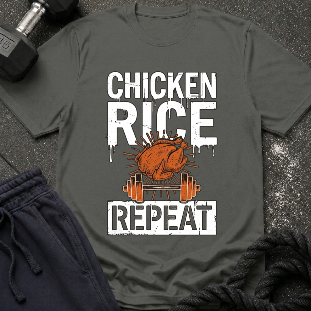 Chicken Rice Repeat T-Shirt