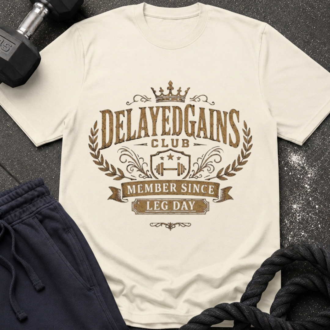 Delayed Gains Club/Member Since Leg Day T-Shirt