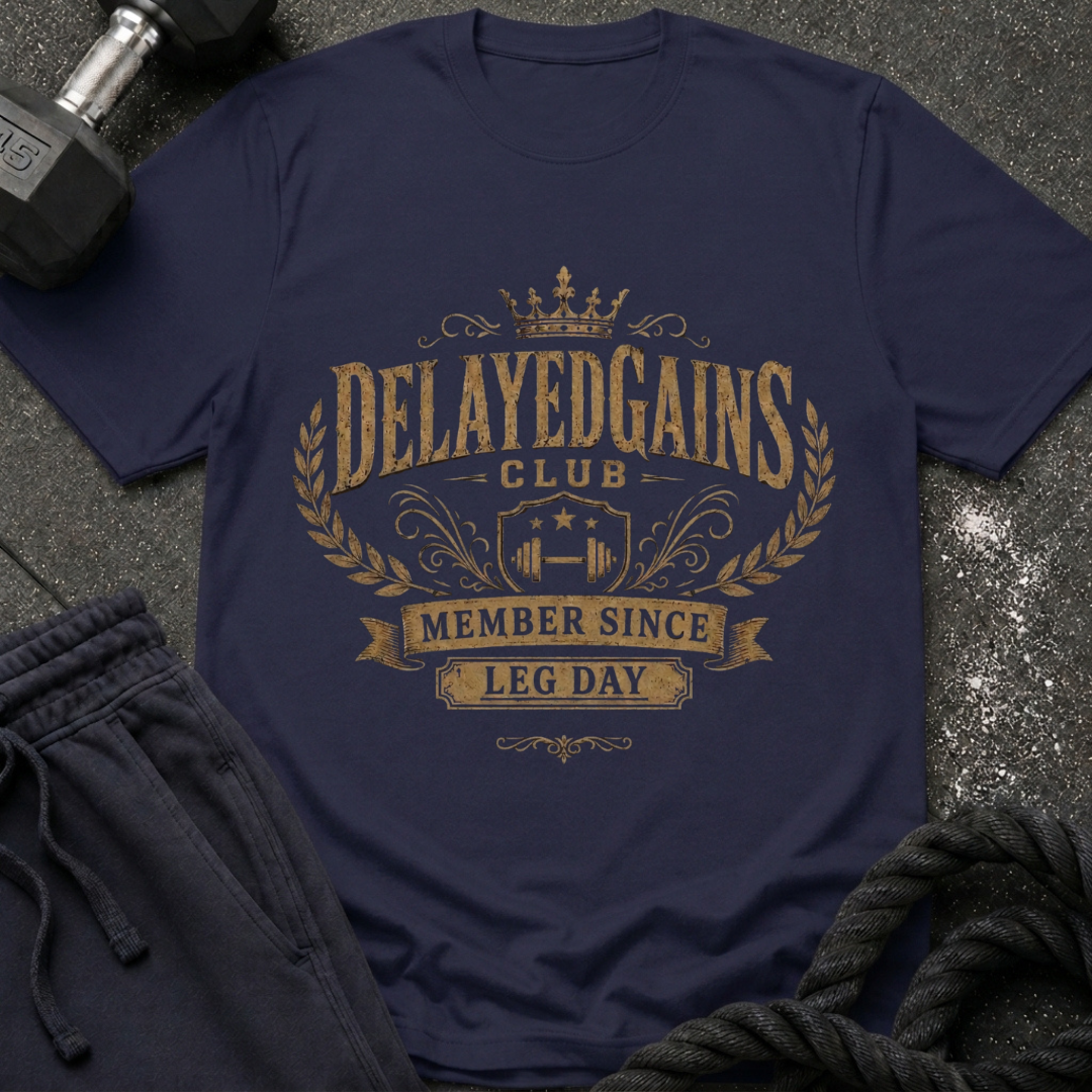 Delayed Gains Club/Member Since Leg Day T-Shirt
