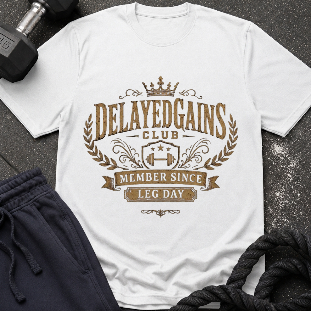 Delayed Gains Club/Member Since Leg Day T-Shirt