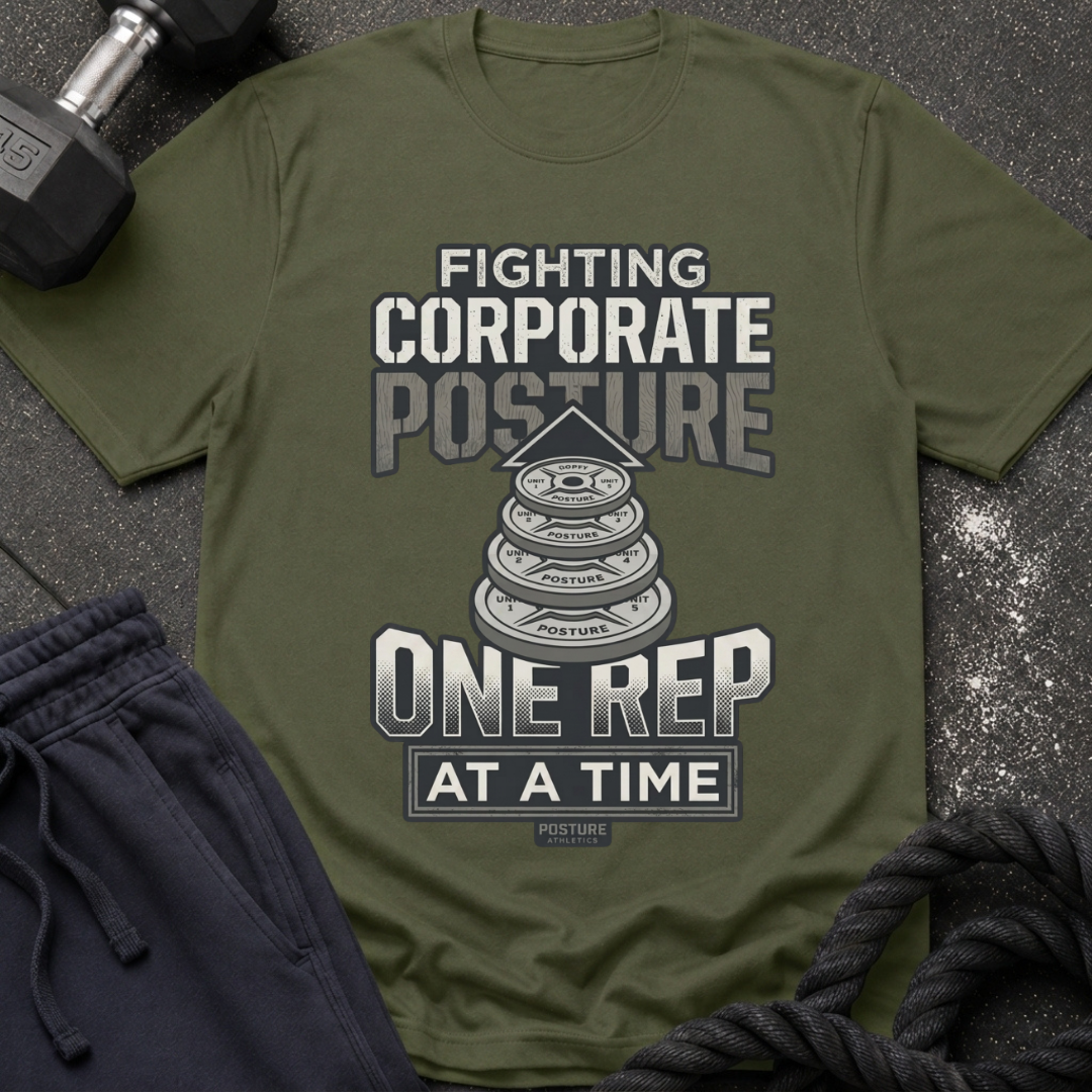 Fighting Corporate Posture T-Shirt