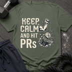 Keep Calm and Hit PRs T-Shirt