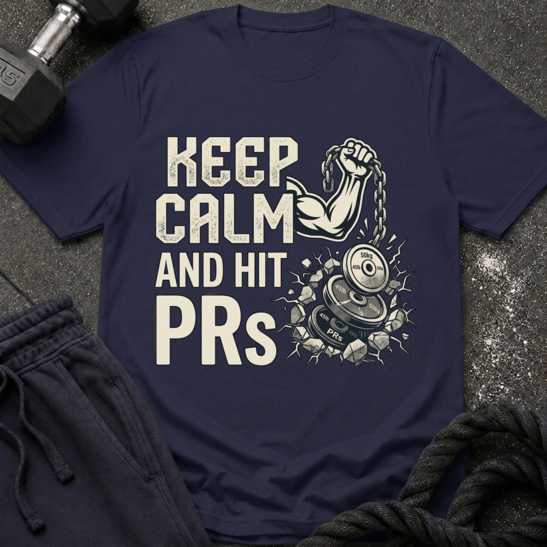 Keep Calm and Hit PRs T-Shirt