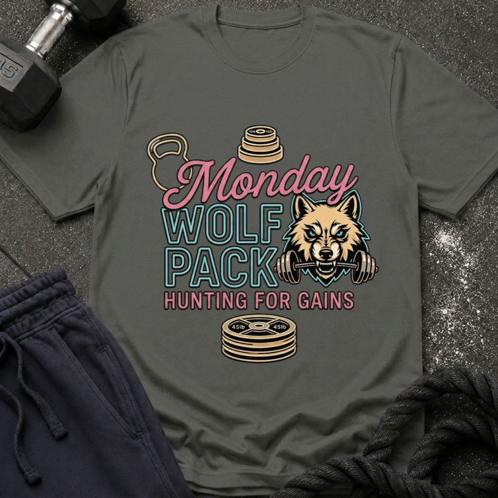 Monday Wolf Pack T‑Shirt