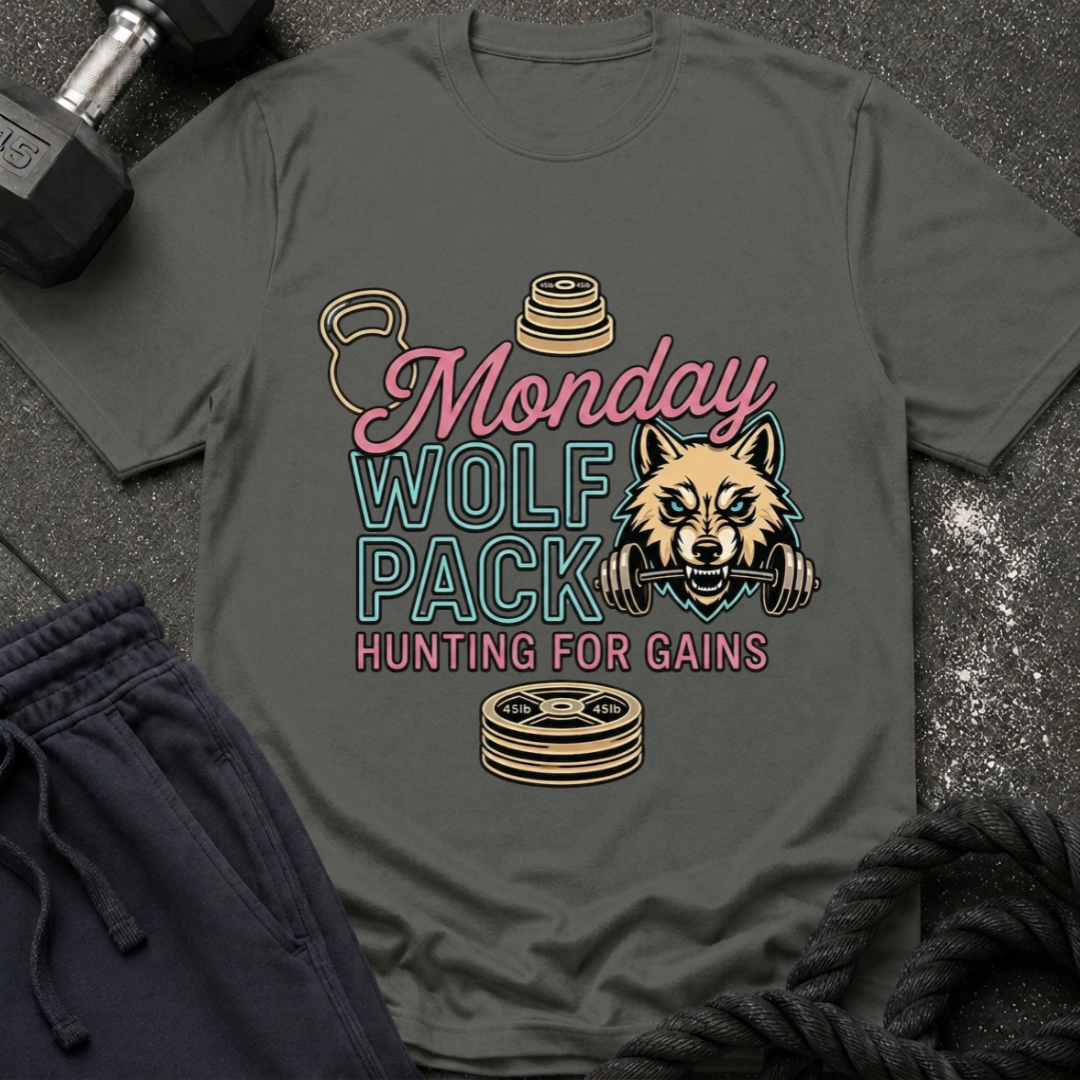 Monday Wolf Pack T‑Shirt