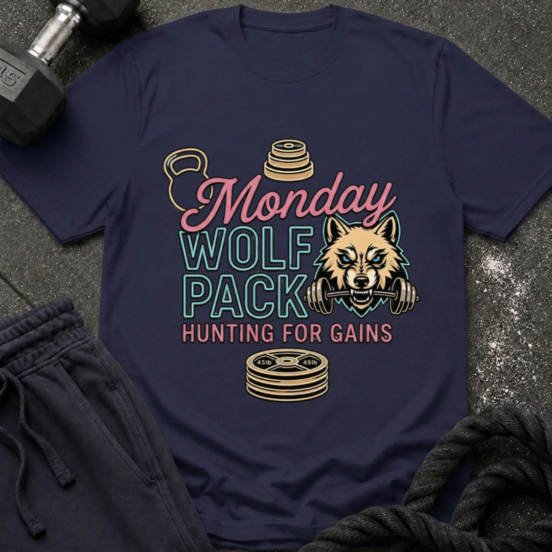 Monday Wolf Pack T‑Shirt