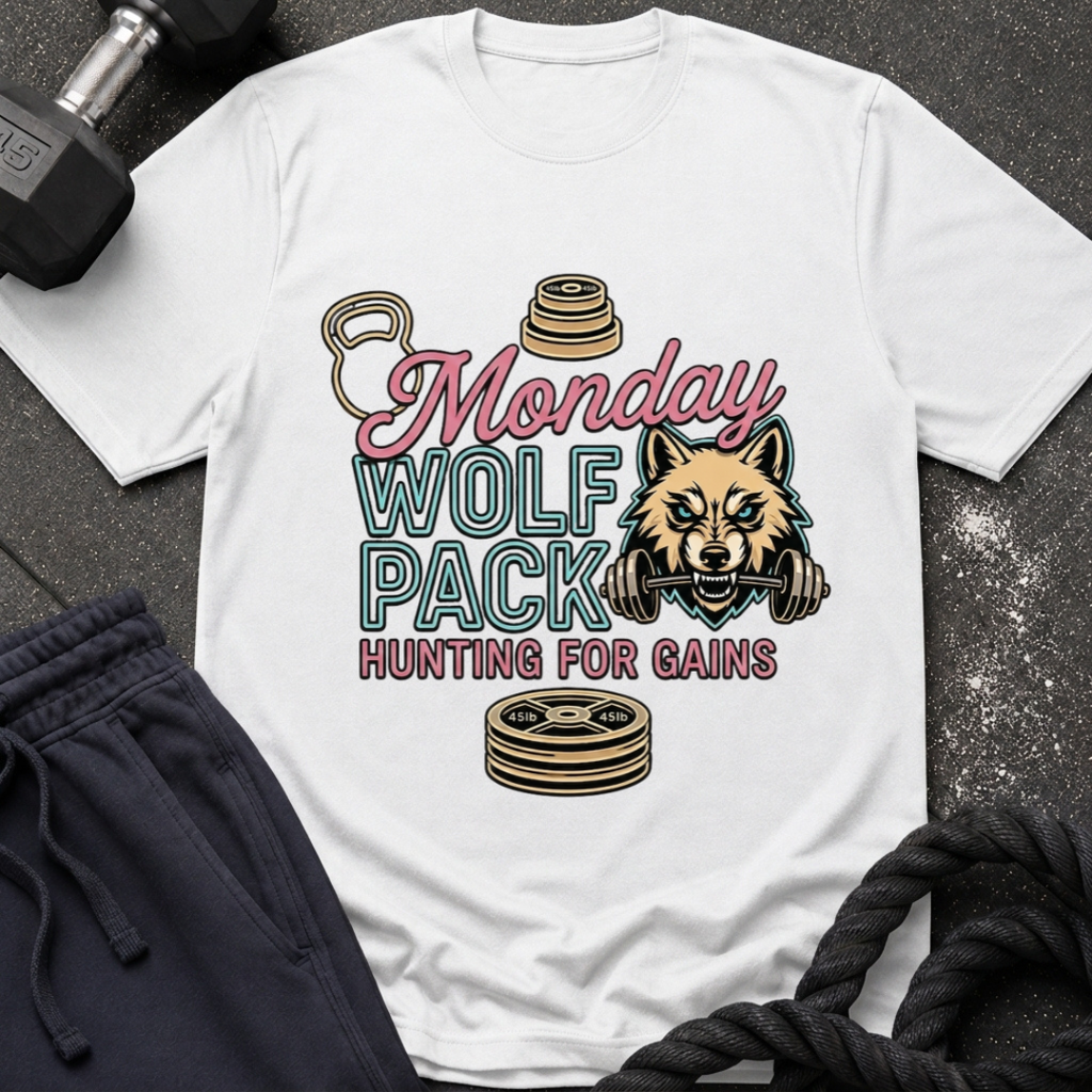 Monday Wolf Pack T‑Shirt