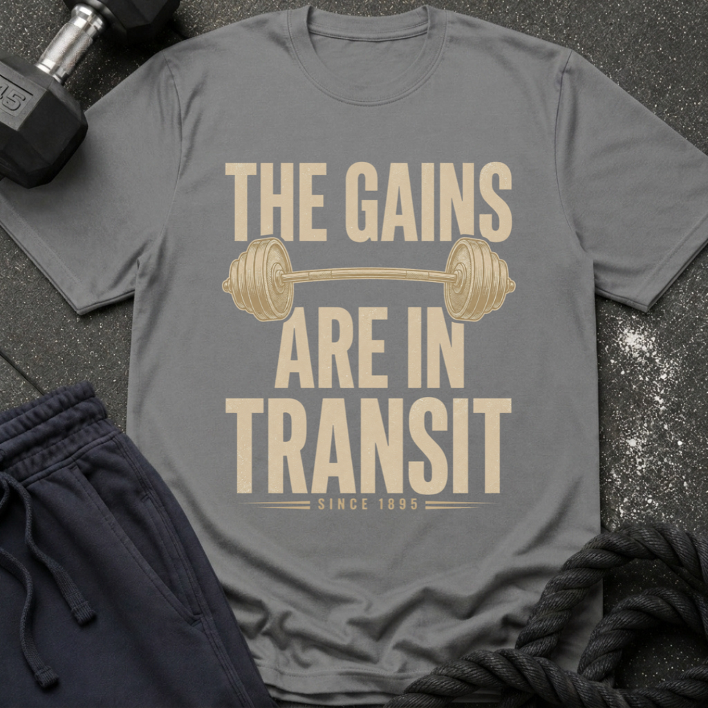 The Gains Are In Transit T-Shirt