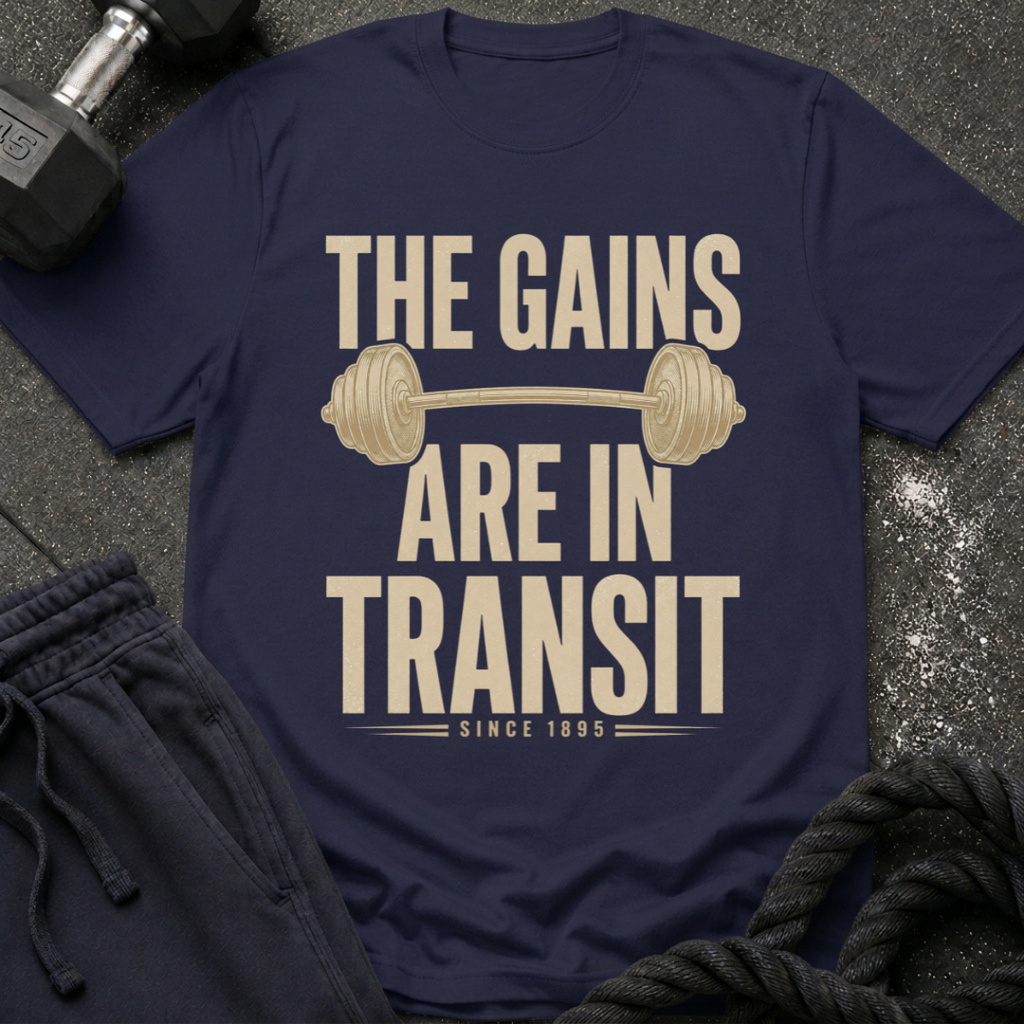 The Gains Are In Transit T-Shirt