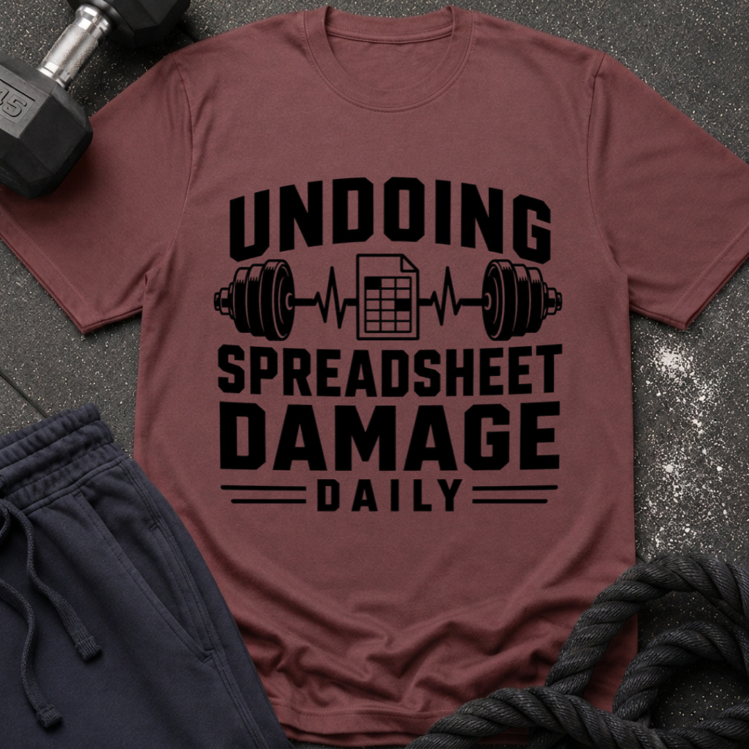 Undoing Spreadsheet Damage T-Shirt