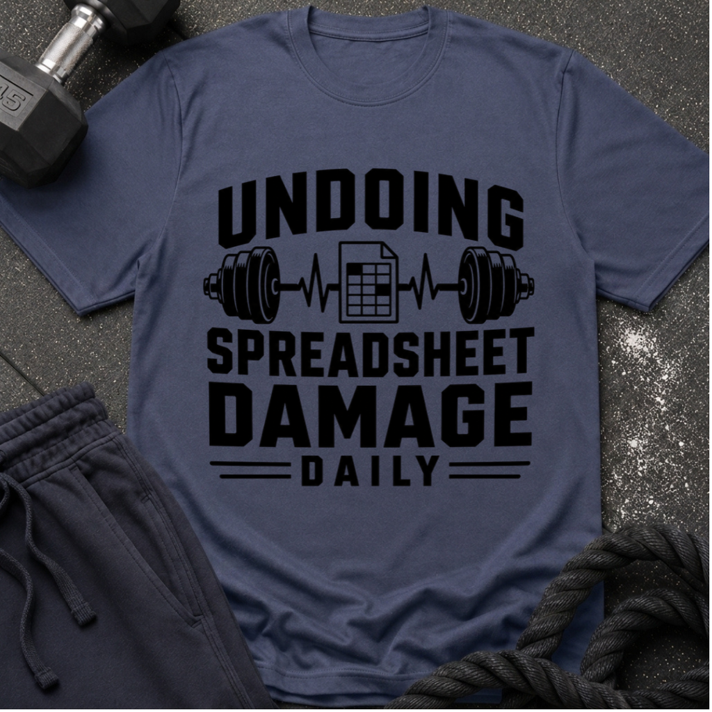 Undoing Spreadsheet Damage T-Shirt