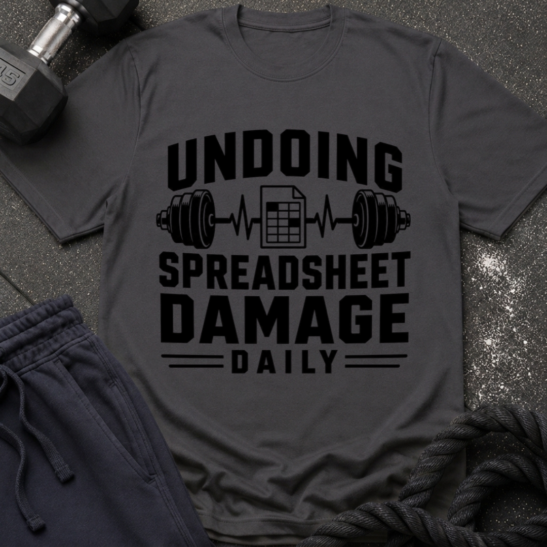 Undoing Spreadsheet Damage T-Shirt
