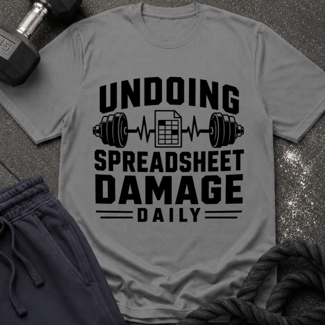 Undoing Spreadsheet Damage T-Shirt