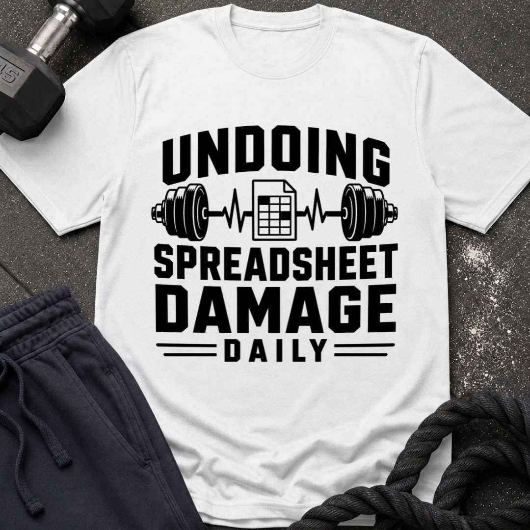 Undoing Spreadsheet Damage T-Shirt