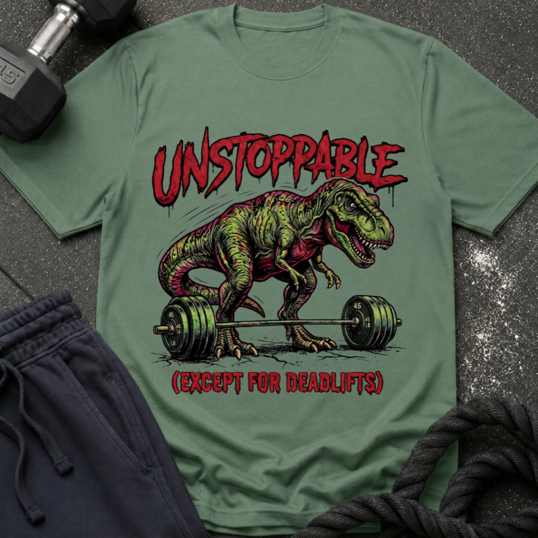 Unstoppable(Except for Deadlifts) T-Shirt